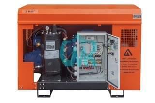 Винтовой электрический компрессор передвижной ЗИФ-СВЭ-6,3/0,7 в кожухе