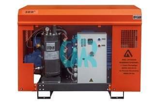 Винтовой электрический компрессор передвижной ЗИФ-СВЭ-6,3/0,7 в кожухе