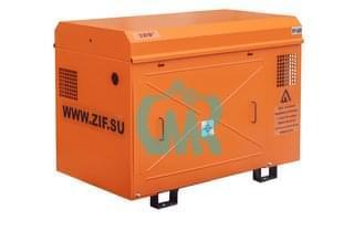 Винтовой электрический компрессор передвижной ЗИФ-СВЭ 7,8/0,7 в кожухе