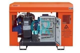 Винтовой электрический компрессор передвижной ЗИФ-СВЭ 7,8/0,7 в кожухе