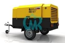Компрессор винтовой передвижной дизельный КВ-6/7П, ЧКЗ, Deutz F03L2011 (35,8)кВт (Ачинск)